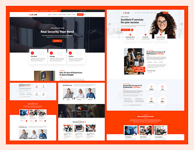 CCTV and Security WordPress Theme best design business cctv company corporate design design graphic design illustration it solution logo logo design minimal design multipurpose security software company template theme top design ui wordpress