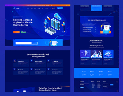 Web Hosting Provider & WHMCS Website branding business cloud hosting company design domain domain hosting dreamit graphic design hosting html illustration template theme ui vps website whmcs wordpress wordpress hosting