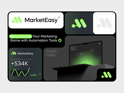 Corporate Finance Branding | UX/UI bento grid branding log