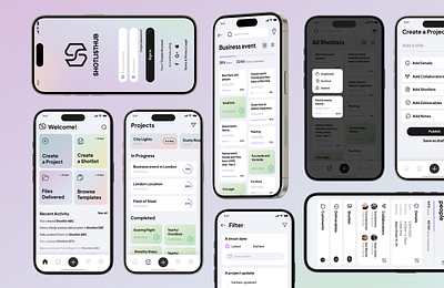 Video shooting and Video editor app editor shooting shotlist tracking ui ux video videoeditor