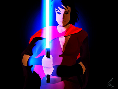 Illustration Study #2 art drawing illustration jedi star wars study