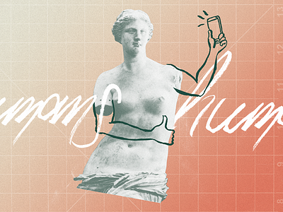 humans collage grit handwritten humans illustration noise scanned image technology vaporwave
