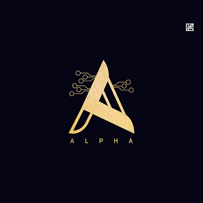 Alpha technologies logo design branding design icon illustrator logo photoshop typography ui ux vector