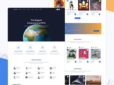Superex - NFT Marketplace + Light + Dark - Themeforest wallet