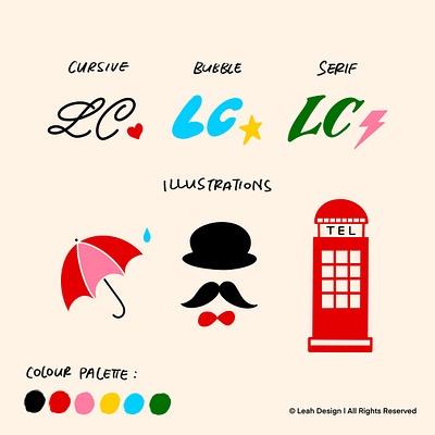 Marks & Spencer Tote Bag Lettering Options design graphic art graphic artist graphic design handlettering illustration initials lettering london london theme illustrations tote bag art tote bag design type typography uk