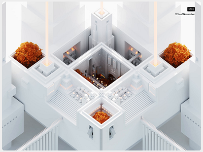 Expanse 3d 3d animation 3d art 3d model animation architecture blender branding brutalist c4d city graphic design hero low poly minimal motion design ui ux visual design web app