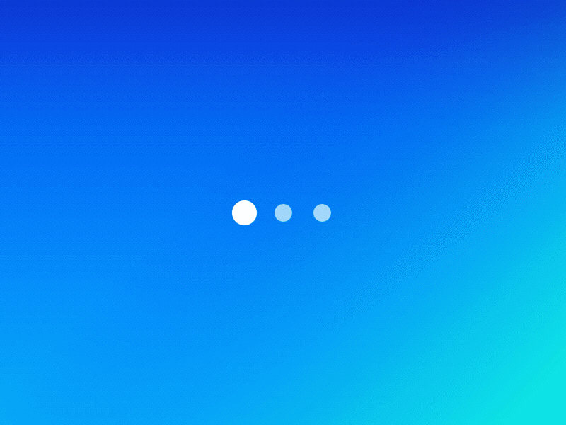 Animated pagination - Free Principle file (animation) animatedgif animation app blue dots freebie pagination principle