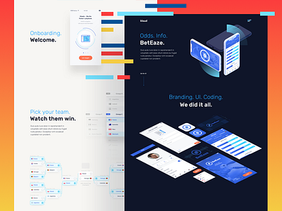 Klaud Case Study case dark design it landing minimal mockup study tech ui ux web