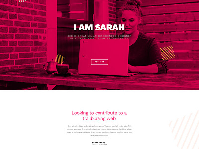 Free Creative Webpage PSD Template Giveaway business creative giveaway jupiter theme layout portfolio template webdesign website wordpress wordpress template