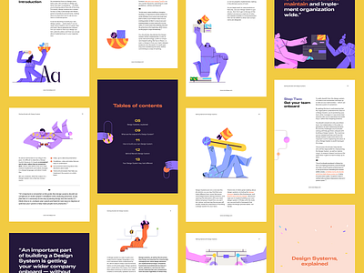 Getting Started with Design Systems eBook design design systems ebook illustration textures
