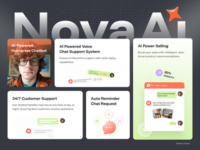 NovaAI Chatbots: Intelligent AI-Powered Website Design agency ai chatbots ai powered solutions automation branding creative customer engagement design landing page machine learning modern nlp real time analytics responsive design ui ux uxui website design