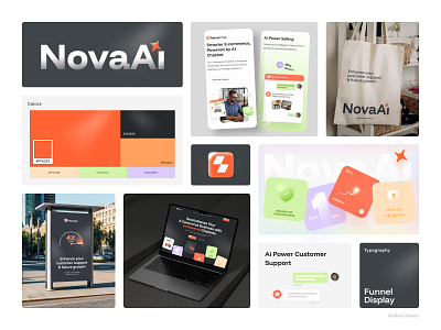 NovaAI — Technology Website Design agency ai powered automation chatbot creative customer engagement design framer approved landing page modern novaai novachat operational efficiency ui ux
