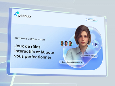 Branding & Web Design for an AI-Driven AR Learning Pitch Tool 3d ai ar brand identity branding crypto education header landingpage logo logo animation logos mobile app pitch product design startup ui ui animation web animation web3