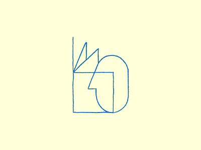 "Hide and Seek" – abstract illustration of a man reading a book abstract book college design editorial geometric graphic design icon illustration learn line art magazine man minimalist modern outline read silhouette simple simplicity