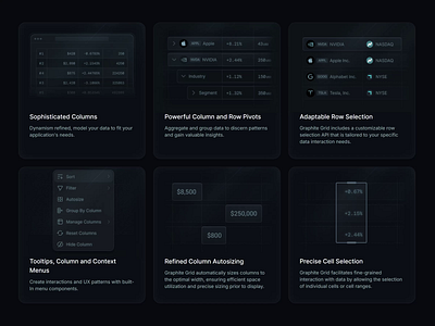 Bento Grid + Rive animations animation bento bento grid bentogrid dark grid landing page rive riveanimation web animation web design webdesign website