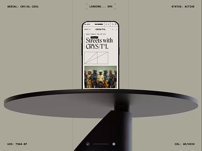 CRYSTAL PRT_2 // Mobile Version animation app application blacklead blacklead studio design e commerce mob mobile product responsive shop ui web