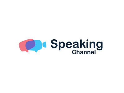 Logo for a Youtube Podcast Channel app logo brand brandidentity branding branding agency channel chatlogo conversation logo modern logo podcast speakinglogo videologo youtube youtubechannellogo