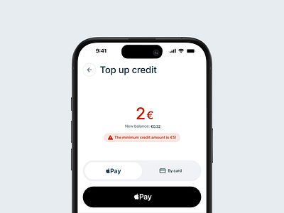 Credit vs Direct Payment 💸 - IDS BK animation app apple pay branding bus app credit illustration ios motion design payment ticket ui ux