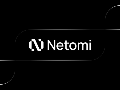 Unused Netomi Logo Concept ai logo brand design brand identity branding geometric logo lettermark logo minimalist logo monogram n n logo startup logo tech logo technology logo type typography visual identity