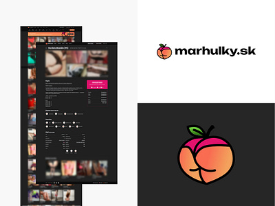 Logo & Web design for a portal for massages and services branding design graphic design illustration logo ui ux vector webdesign