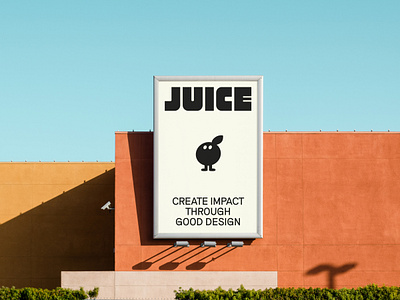 Juice Billboard agency design agency designer badge billboard billboard design billboard mockup branding branding agency design graphic design illustration logo typography ui ux vector