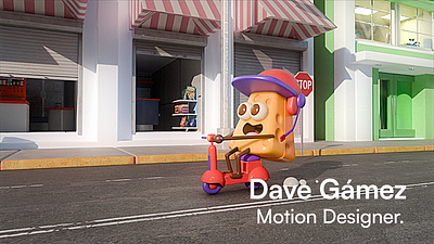 Dave Gamez - Motion Design Reel 2025 dave gamez demo motion design reel reel