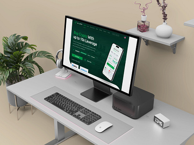 Product Design for AI-Powered Crypto Staking Wallet crypto dashboard dashboard ui hyip investing investment landing page leverage product design saas staking template token ui user panel ux wallet web design web ui web3