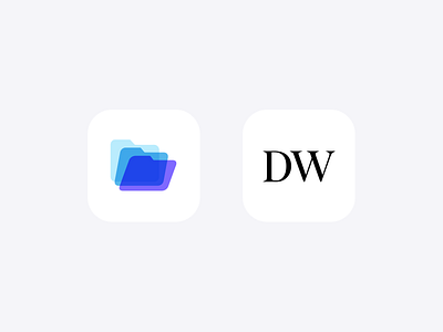 DataWollet App Icon Design app app icon brand design brand identity branding digital digital wollet fin tech finance icon logo logo design minimal modern product design symbol tech technology ui visual identity