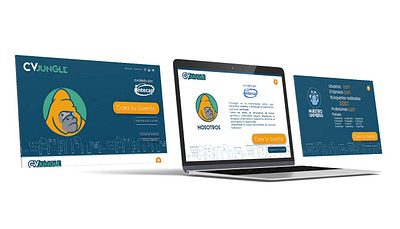CVJungle.com – Platform Design & Branding for a Guatemalan SaaS branding creative direction digital product design marketing design product design saas platform ui ux design ux strategy web design
