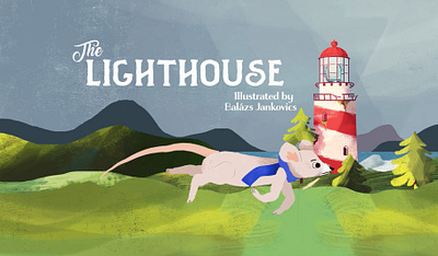 The Lighthouse - Animation 2d animation after effects animated children story animation character animation duik kinetic animation kinetic typography motion design motion graphics mouse parallax scroll the lighthouse