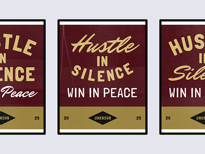 Typography & lettering: Hustle type ui vector