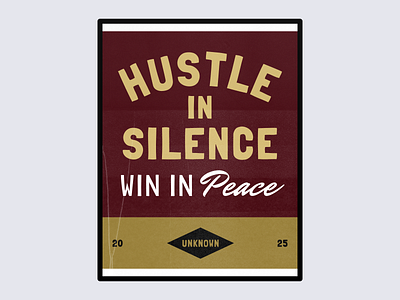 Typography & lettering: Hustle type