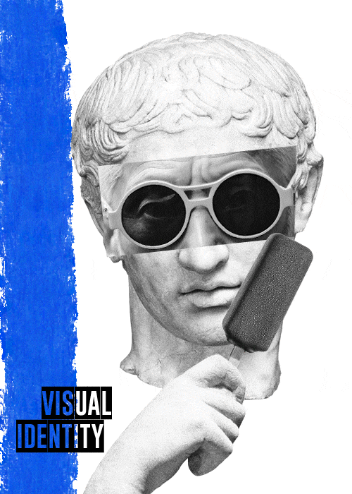 VISUAL IDENTITY animation branding collage collage art cover cutout design editorial editorial illustration editorials graphic design illustration motion graphics photomontage visual identity