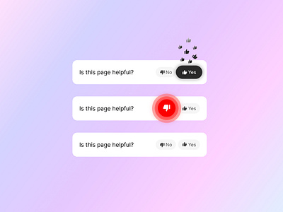 User Feedback Component button clean ui component dislike feedback feedback component feedback design feedback ui light mode like modal modern ui overlay survey ui ui kit user feedback user interface ux voting
