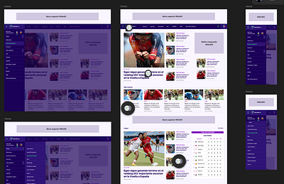 Prototipo - Antena 2 mx figma graphic design site ui ux