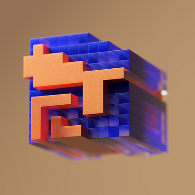 Visual semiotic exploration [05-A] 3d 3d artist 3dfont 3dillustration 3dtype 3dtypo animation branding design graphic design illustration logo motion graphics type ui