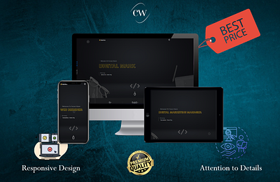 Web designer website animation dark dark theme designer portfolio programmer responsive responsive portfolio unique video producer web web designer web developper website website for programmer yellow