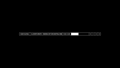 Audio Player UI Styles animation audio audio player motion graphics music producer ui ux website