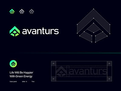 solar company logo design app icon business company creative logo diagram home house logo logo design logos modern logo renewable energy rooftop solar solar company solar panel sun system tree wind