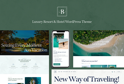 Belicia - Luxury Resort & Hotel WordPress Theme blog business design illustration ui web design webdesign wordpress wordpress theme wordpress themes