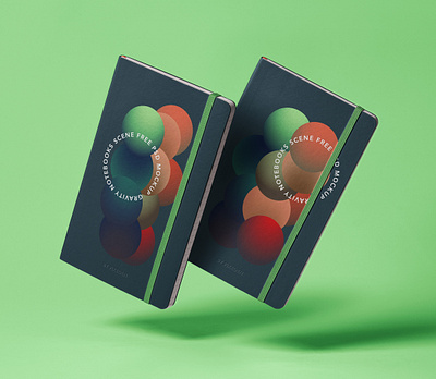 Free Gravity Falling Psd Notebooks branding mockup psd notebook mockup